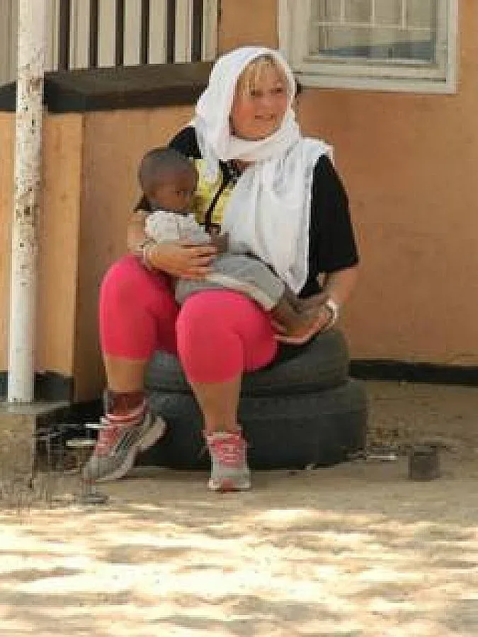 Милена свали 6 килограма в Африка