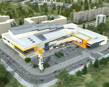 Мол "Пловдив" горя 