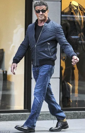 Слай и Арни се срещат в Ню Йорк