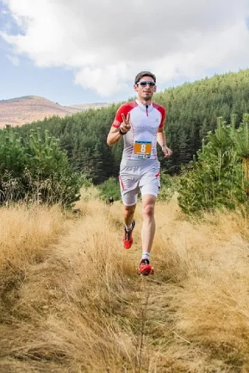 Наш атлет надбяга лифт на Витоша