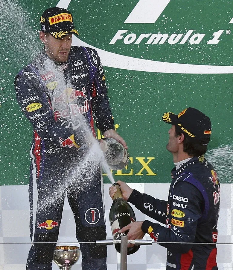 "Ред Бул" отряза крилете на Уебър