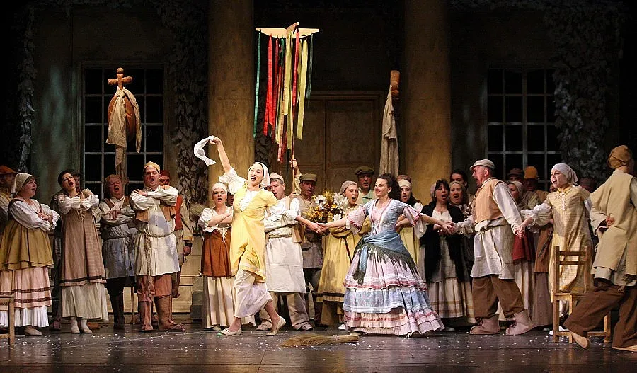 Благотворителен спектакъл „Евгений Онегин" в Софийската опера