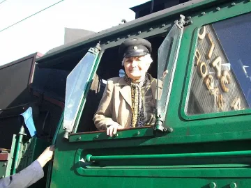 Първата жена-машинист посрещна „Балкан Еспрес”