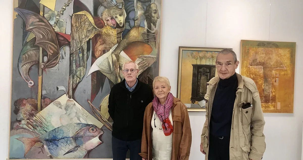 Наше светило сред инженерите посети арт галерия Vejdi