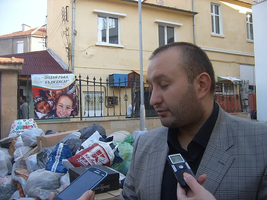 ТИР с помощи от Кърджали за бежанците в Пъстрогор