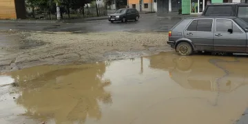 Порой наводни приземни етажи и мазета в Симитли