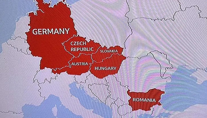 Жесток гаф! Би Би Си обърка България на картата