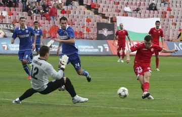 ЦСКА скочи в тройката