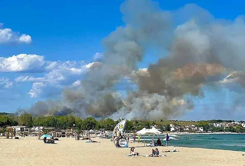 Ето кой запали пожара в Созопол!