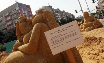 Пясъчни фигури завладяват Южния парк