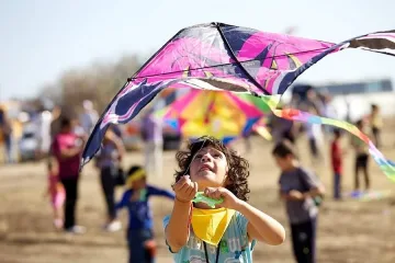 Шоу с хвърчила над Шабла