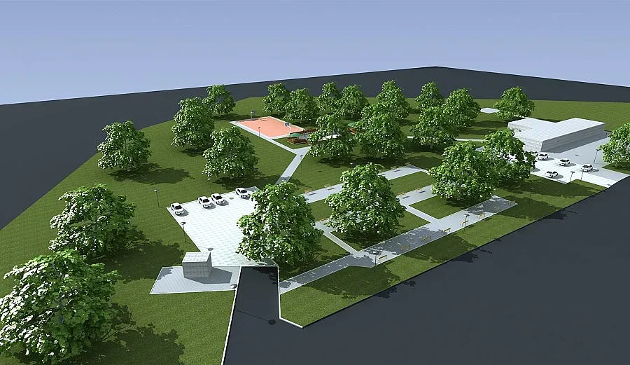 Гълъбово възстановява  два парка