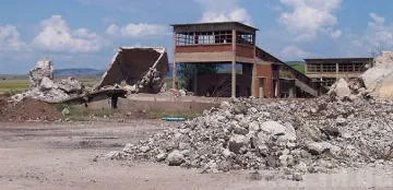 Събориха 120 метров комин в Разград