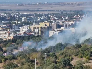 Пожар лумна в голям наш курорт!