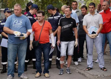 Курбан за здраве за пожарникарите от Езерово