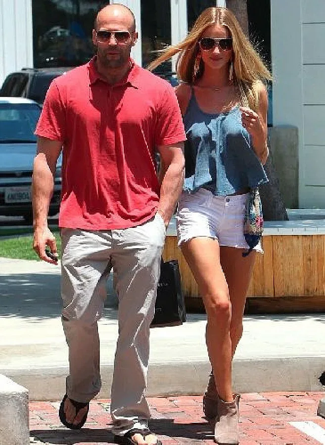 Стейтъм и гаджето му се сдобрили в София