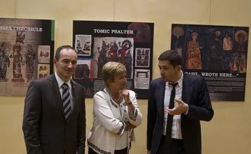 Откриха изложба в чест на кирилицата в централата на ЕК 