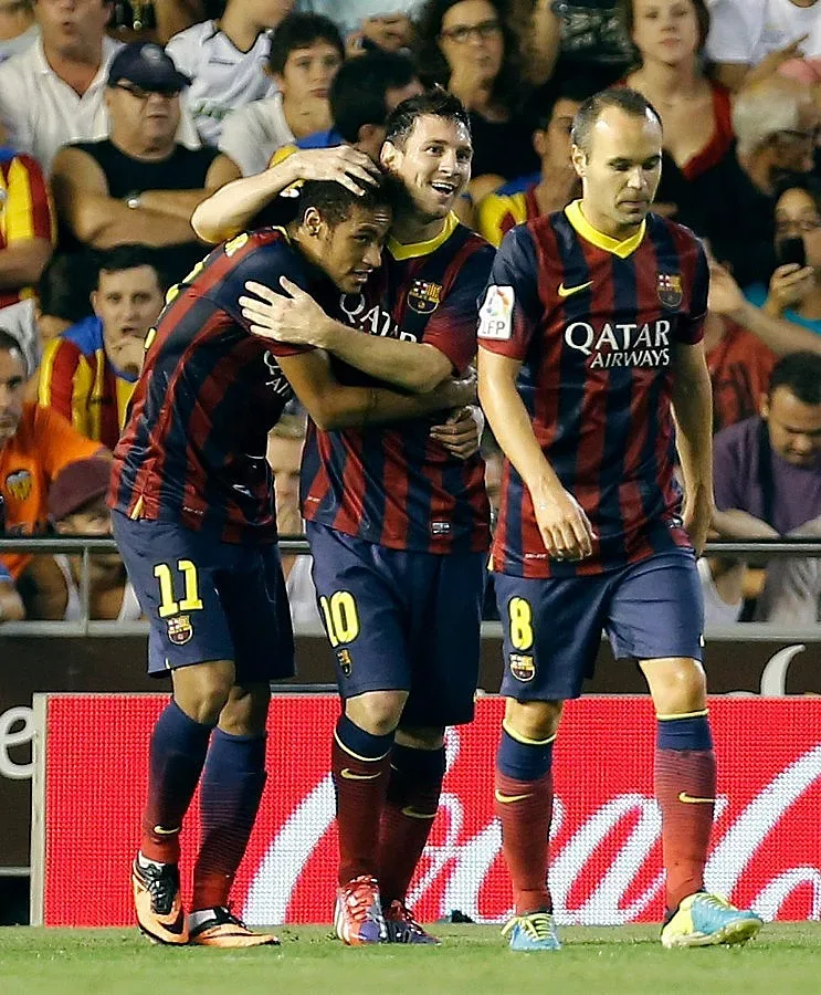 ВИДЕО: Барса потрепери срещу Валенсия, Меси с хеттрик