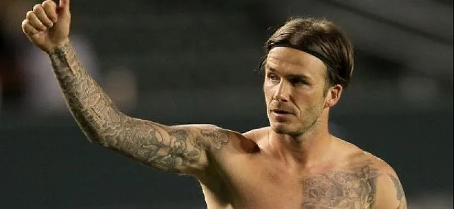 Виктория татуира Бекъм