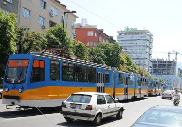 Спират за кратко 7 трамвайни линии в столицата