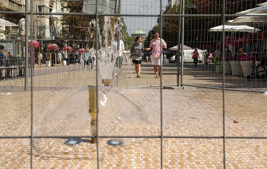 Мислят нов облик на фонтана на бул. "Витоша" в София