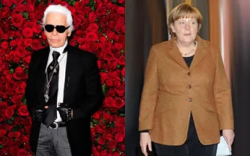 Лагерфелд нападна Меркел заради външния й вид