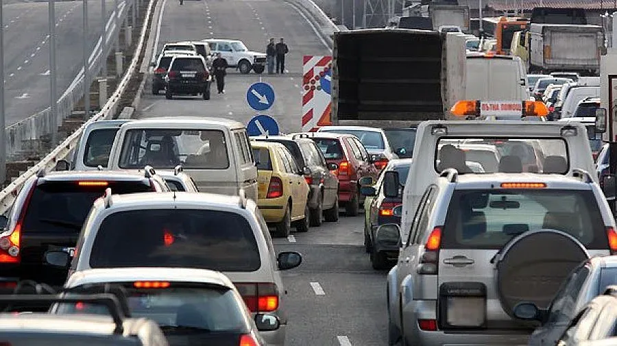 Натоварен трафик в Бургас