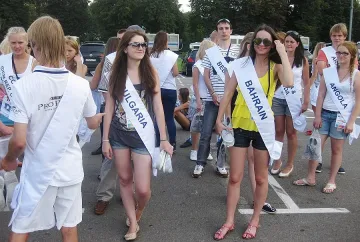 Ученичка изведе българите на "Лужники"