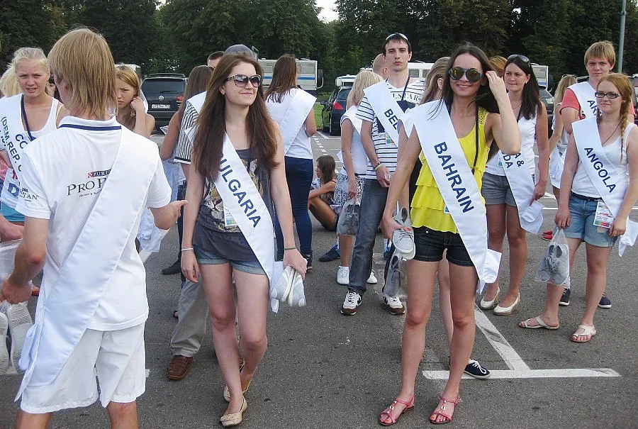 Ученичка изведе българите на "Лужники"