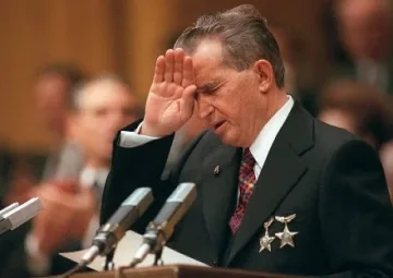 Показват лобното място на Чаушеску