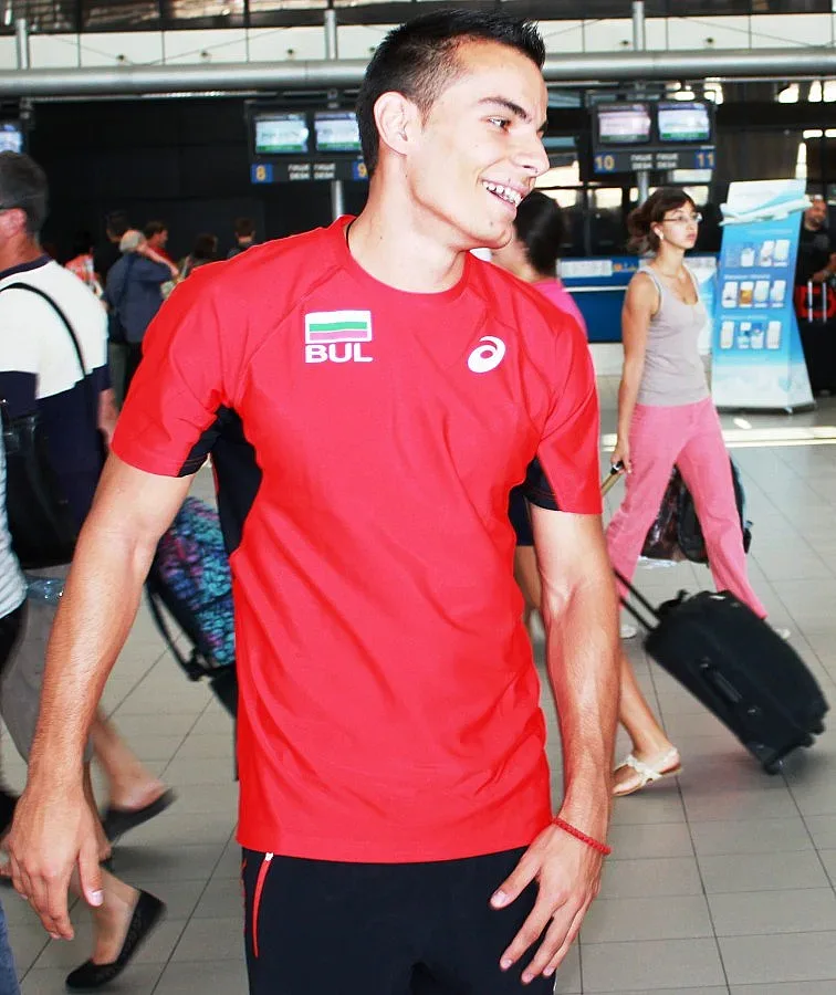 Ивет Лалова и Денис Димитров тренират с Болт