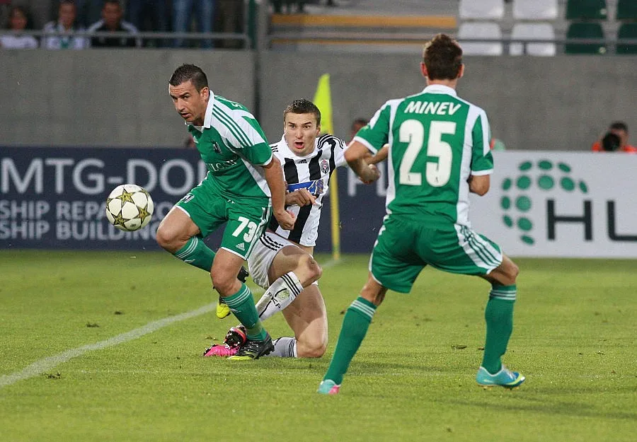 Лудогорец удари Партизан в Шампионската лига 