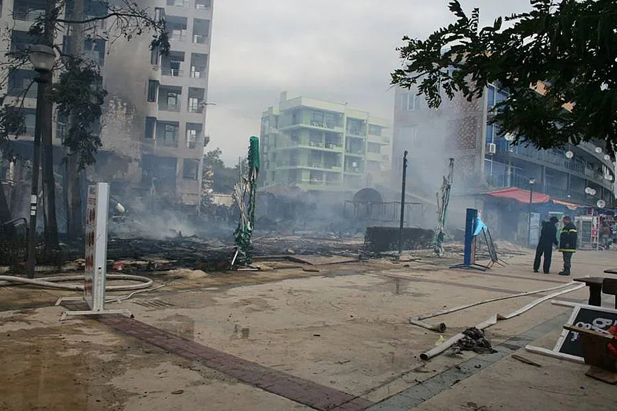 Саботажи зад огъня в Слънчев бряг