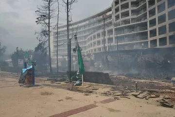 Самоделна бомба и пожар в Слънчев бряг