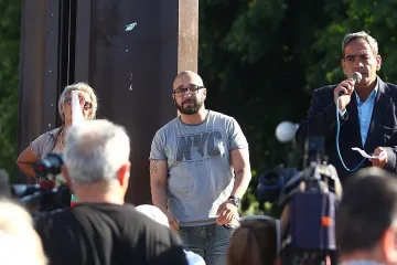 22-ри контрапротест пред НДК