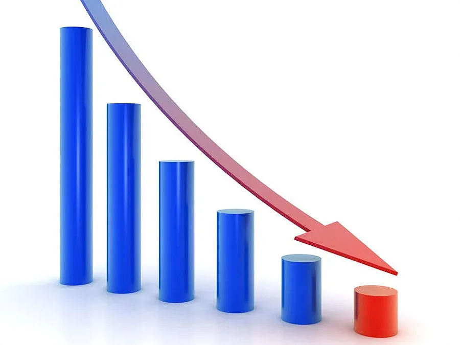 45% спад на инвестициите