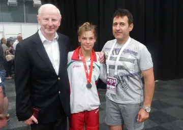 Първи медал от Европейския младежки олимпийски фестивал