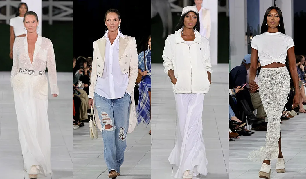 „Лукс, спокойствие и зала, пълна със звезди“ е описанието за ревюто на Ralph Lauren.