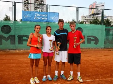 Сърбия и Румъния с титли от турнира Тенис Европа