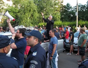 Сидеров пак на митинг пред СКАТ