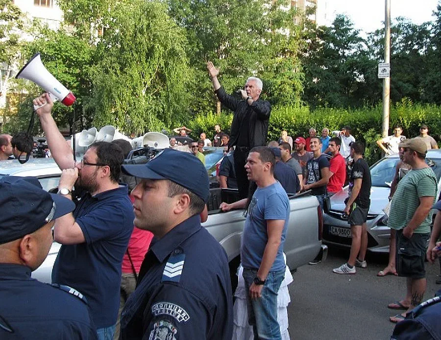 Сидеров пак на митинг пред СКАТ