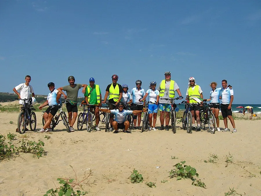 С колело до морето