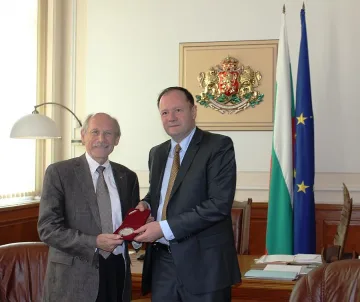 Миков прие президента на Европейската атлетика