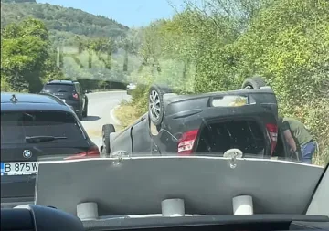 Голямо меле на пътя Варна- Бургас