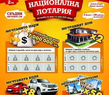 Мераклия задигна 130 билета от Държавната лотария