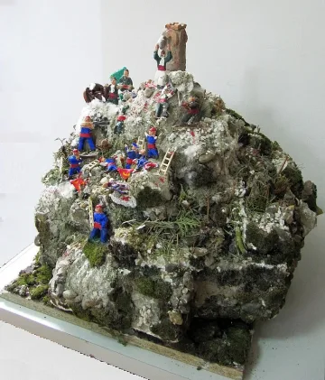 Деца направиха макет на боевете на Шипка