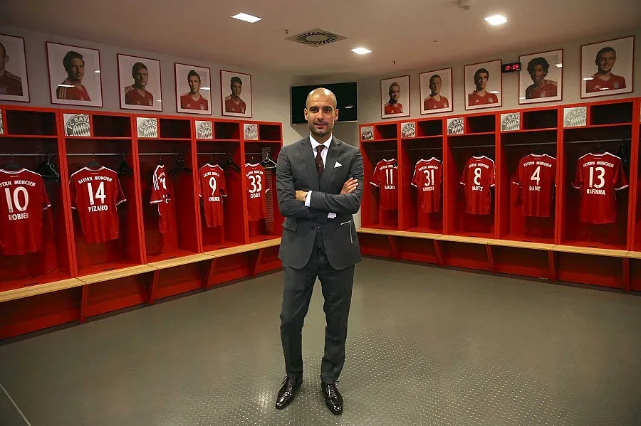 Пеп зубрил немски при фен на "Борусия"