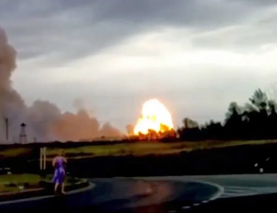 Склад за боеприпаси се взриви в Самарска област