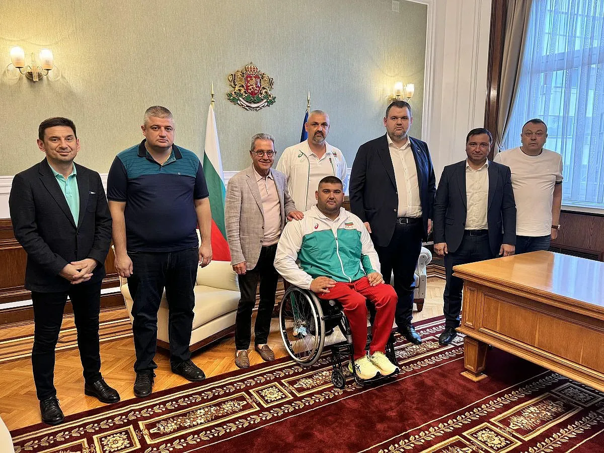Пеевски поздрави българския шампион от Параолимпиадата Ружди Ружди