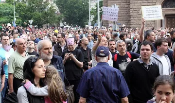 Втора вечер на протести 